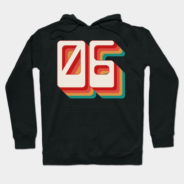 Number 6 Hoodie by n23tees